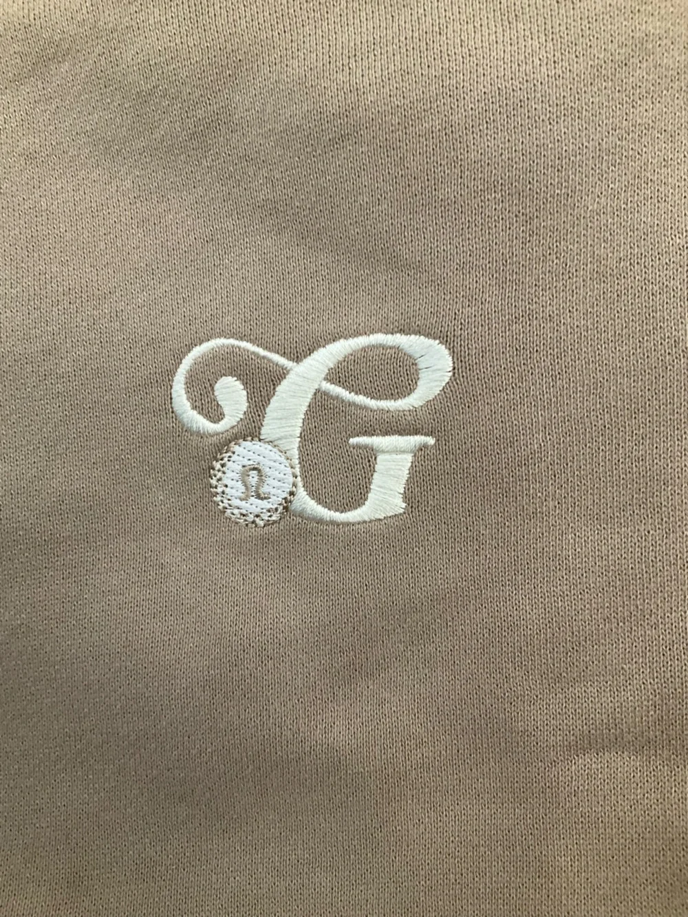 Lululemon Golf Let Him Cook Crewneck Sweatshirt Oversized Beige